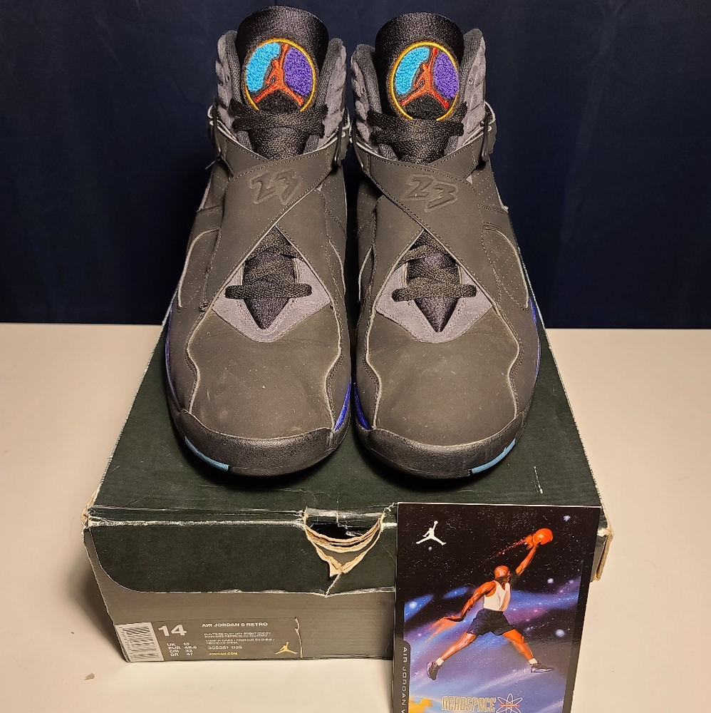 ‼️SOLD‼️Jordan Retro 8 Aqua 2015